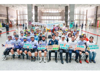 北高長征400公里響應世界癌症日 陳其邁親迎車隊共倡健康台灣