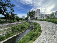 榮總醫院旁北屋排水河岸改造 提升周邊地景環境