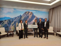 車城福安宮捐贈一千萬元　助花蓮馬太鞍溪災後重建