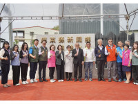 「新園鄉(鹽埔漁港)Ｂ、C幹線雨水下水道抽水站新建工程」啟用