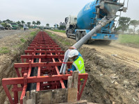 大林蒲遷村進度穩健推進　安置地街廓道路成型