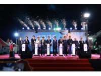 出席大鮪魷秋季海味晚宴　陳其邁與民同樂　品嘗頂級遠洋海味