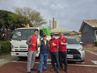 幸福加馬！台中第五批「家具超人」出發花蓮 持續陪伴災民重建生