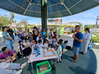跟著專家走進獨角仙世界！ 中市建設局辦東勢獨角仙公園生態導覽