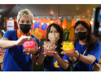 周春米分送貓掌湯圓 屏東NEKO MARKET市集暖呼呼開幕