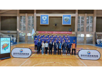 中市東山高中晉級HBL全國8強 教育局長授旗期許再創高峰