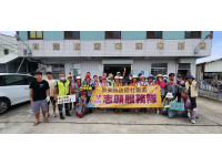 屏東縣政府號召41位熱血志工馳援  前進台南白河加速居民家園