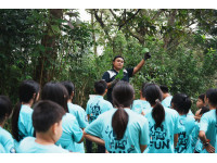 大武山山林教育服務中心防災體驗營  屏東15所學校培養山野技