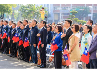 高雄市慶祝115年國慶升旗典禮 陳其邁分享高雄6年進步與蛻變