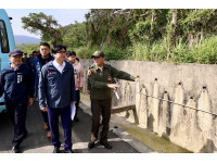 高市府重建軍方圍牆 美術館泥黃色淹水有對策