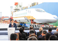 鐵N700ST新車抵台 陳其邁：見證城市轉型蛻變 深化台日情
