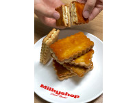 韓國首爾聖水洞現象級甜點「MilkyShop焦糖奶油夾心餅」