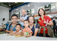 鹿草鄉中秋博餅活動重磅回歸，民眾歡樂擲骰拿月餅