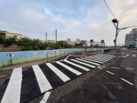 永康東橋一路臨時便道(原自行車道)12月25日開放通行