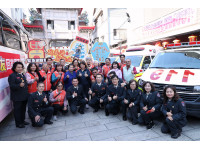 嘉義市桃城聖母慈善會捐贈救護車守護市民嘉市府慶祝114年11