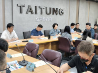 臺東縣召開6月份道安會報饒縣長請各單位做好熱氣球活動交通疏導