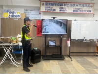 富岡警走進社區據點　交通與防詐雙重守護