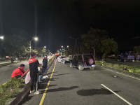 臺東市馬亨亨大道2日晚間交通事故臺東警分局案件