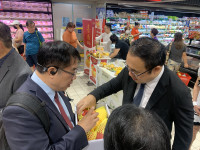 新加坡連鎖超市上架台南芒果黃偉哲力推成為星國夏日新寵兒