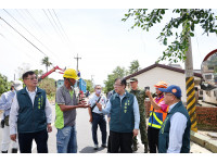 災後復原重建齊心協力黃偉哲感謝桃園、高雄支援隊及全國各地志工