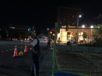 新市區西拉雅大道部分道路封閉辦理箱涵緊急搶險作業
