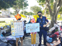 百人齊聚成功鎮嘉年華　成功警分局趁勢宣導交通與防詐