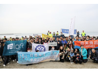 台日攜手淨灘漁光島共創美麗海洋黃偉哲盼促進雙方交流增溫情誼