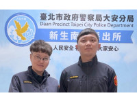 寒流中捷運守護不缺席　大安暖警助長者平安返家