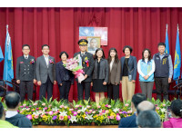 臺東縣消防局長布達饒慶鈴感謝卸任管建興局長42年奉獻期許新任
