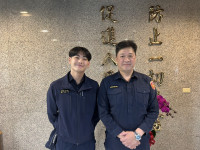 日籍老翁依親來臺探親不慎走失中正一暖警供餐陪伴助返家