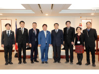 埼玉縣議會日台友好議員聯盟拜會黃偉哲　交流政府數位化與防災經