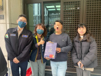 春節前夕送暖訪視慰問義務役身心障礙退伍人員