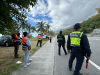 春節將近臺東監理站攜手大武分局擴大聯稽臨檢讓民眾安心好過年