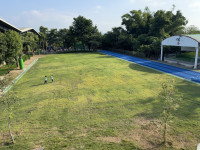 偏鄉校園運動場域耀眼登場，關廟區文和實驗小學綠野廣闊新天地體