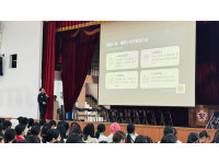 臺東縣警察局少年隊走進臺東女中，識詐反毒守護青春