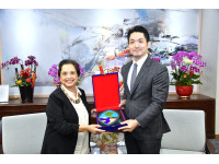 蔣萬安市長接見關島總督古蕾露　姊妹市情誼逾半世紀、展望深化交