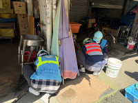 法院執行麻豆市四公有零售市場斷水斷電作業，過程平和無抗爭，市