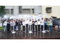 全台首例！黃敏惠市長與林森國小師生同慶林鐵車廂新生搖身校園特