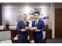 蔣萬安市長會晤韋德齊參議長深化臺北與捷克交流合作