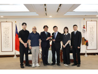 深化花火情誼日本靜岡縣沼津市長頼重秀一率團拜會台南市政府