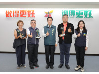 肯定第10屆國家環境教育獎獲獎者黃偉哲盼發揮示範帶動作用