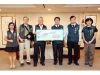 台灣首廟天壇捐贈300萬響應日本熊本賑災黃偉哲感謝「天公伯仔