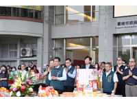 黃偉哲赴曾文市政願景園區中元祈安普渡結合環保公益祈願台南平安
