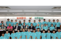 延續深厚情誼水戶市袴塚孝雄議長率躲避球小球員拜會黃偉哲